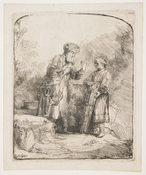 Abraham and Isaac, 1645