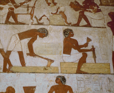 Carpenters working with their tools …
