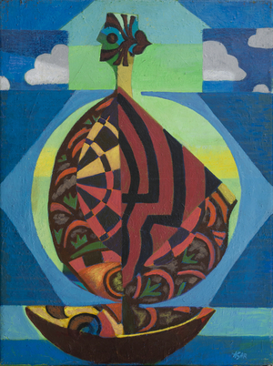 Cockleshell, 1982 (acrylic on canvas)