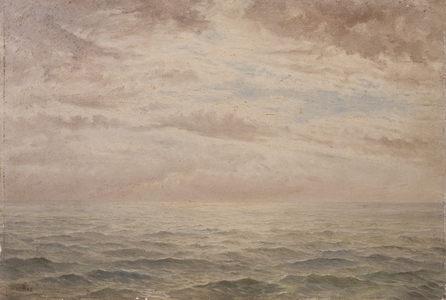 Seascape, 1883 (oil on board)