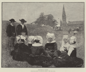 Bretonnes Au Pardon (engraving)