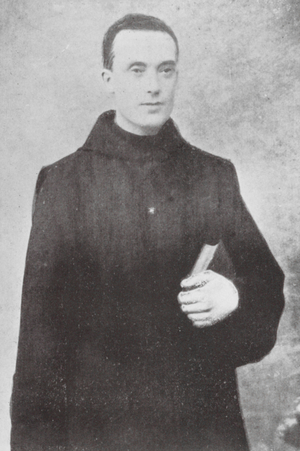 Brother Hospitaller of St John of God (b/w photo)