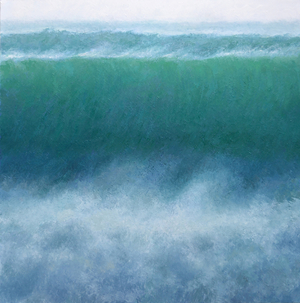 Wave, 2014, (oil on canvas)