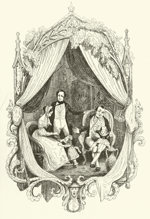 Illustration for Valentine Vox (engraving)