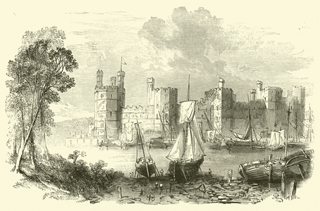 Carnarvon Castle (engraving)