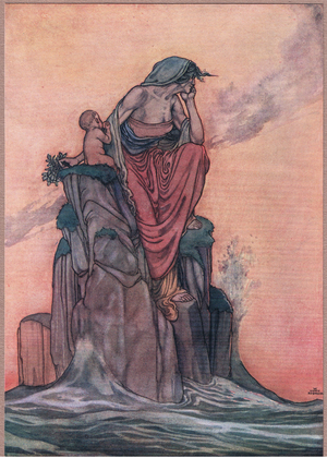 My arm is nothing weak, my strength is not gone by (litho)