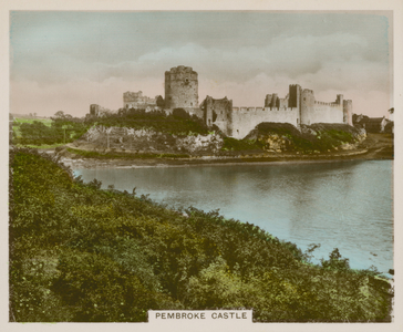Pembroke Castle (coloured photo)