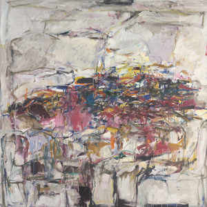 City Landscape, 1955 (oil on linen)