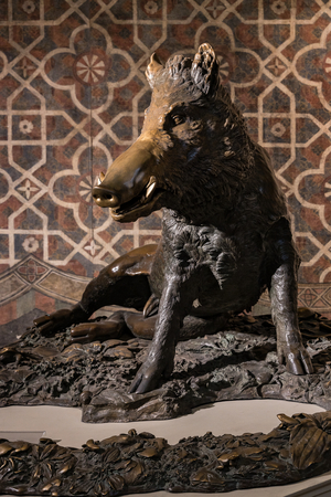 Little Pig, 1633 (bronze)