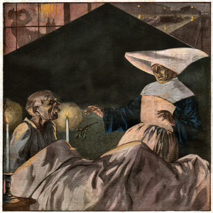 Resurrection of an old man, 1924 (print)