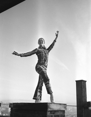 Oslo January 16, 1971. Ballet dancer Anne Borg takes over as head of the opera ball …, 1971 (photo)