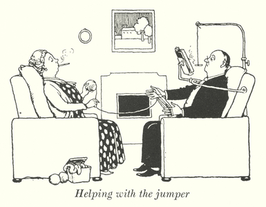 Helping with the jumper (litho)