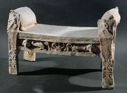 Votive bed. Terracotta ...