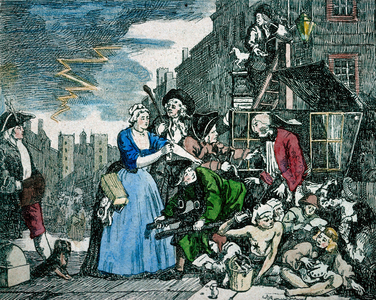 The arrest engraving of Bourdon