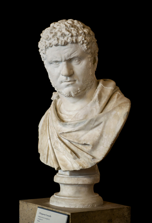 Caracalla (188 - 217 AD) marble Roman art (marble)