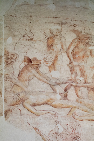 Hell, 1336-41 (sinopia)
