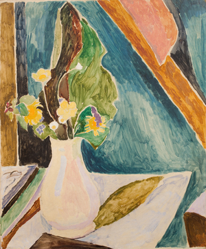 Still Life: Wild Flowers, 1915 (oil on canvas )