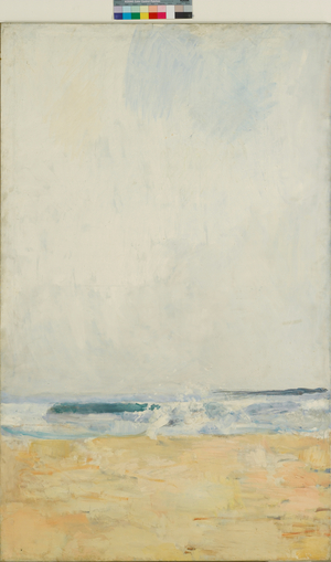 Bathers, 1973-75 (oil on canvas) (see ACO 5933763)