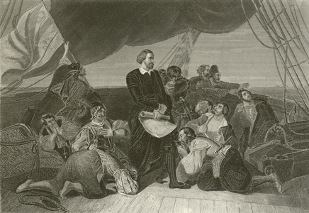 In Sight of the New World (engraving)