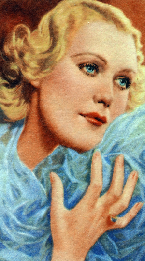 Nancy Burne, an English stage and film
