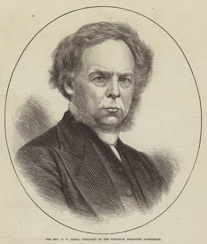 The Reverend G T Perks, President of the Wesleyan Methodist Conference (engraving)