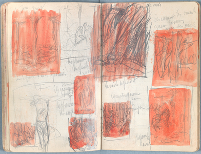 Pages from an album of Sketches for The Life of Our Lord Jesus Christ, late 1880s (graphite & wash on paper)