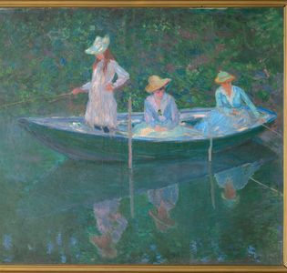 En norvegienne a Giverny, 1887 (oil on canvas)