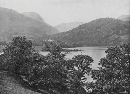 The Head of Ullswater (b/w photo)