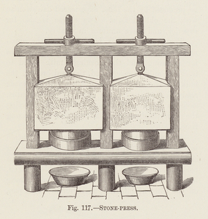 Stone-press (engraving)