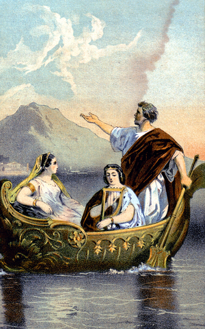 The Last Days of Pompei, c.1850-60 (illustration)