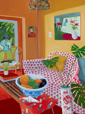 Sisters from Another Mother, 2023 (oil on canvas)