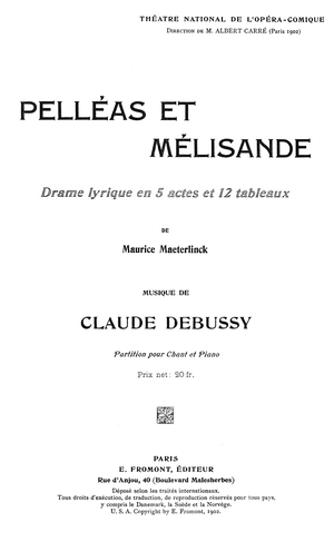 Claude Debussy 's opera