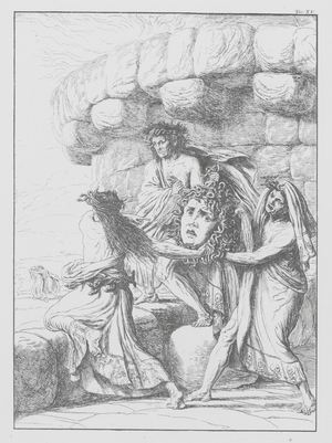 Dante's Divine Comedy, Inferno (Hell), Plate XV (litho)