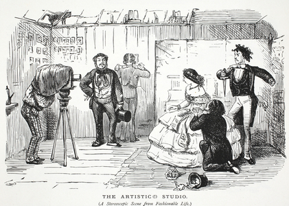 The Artistic (!) Studio (litho)