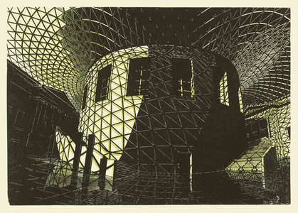 British Museum series: No. 2, 2005 (wood engraving print on paper)