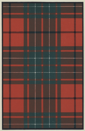 Clan and Tartan: Cumin (colour litho)