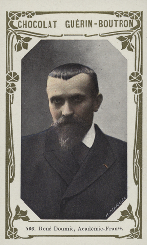 Rene Doumic, Academie-Francaise (coloured photo)