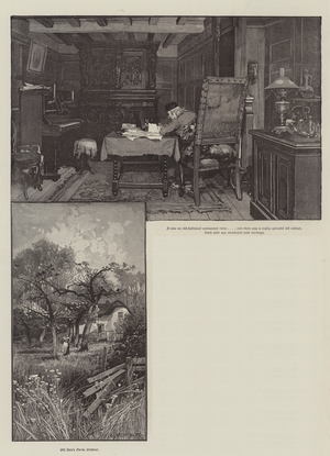To Call Her Mine, by Walter Besant (engraving)