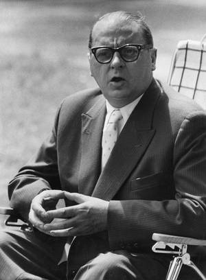 Heinrich von Brentano, 1959 (b/w photo)