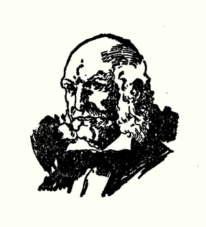 Portrait of L W M Lockhart (litho)