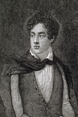 Lord Byron (1788-1824) (engraving)