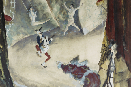 Vaudeville, (watercolour and bodycolour heightened with white)