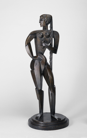 Woman with Braid, 1914 (bronze)
