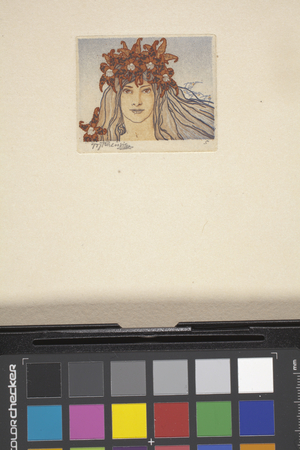 Untitled (colour etching)