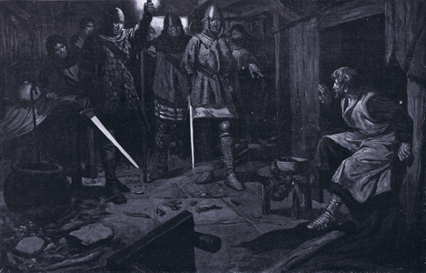 The capture of William Wallace AD1305 (litho), 1920's (litho)
