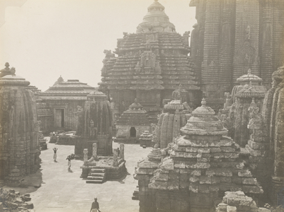 Untitled Temple, India, about 1904 (gelatin silver print)