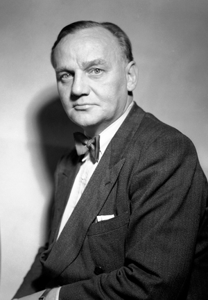 Oslo, 19490204 Jannik Lindbæk, new director of Bergens Privatbank's Oslo Department ..., 1949 (photo)