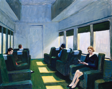 Chair Car, 1965 (oil on canvas)