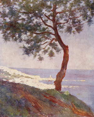 View of Algiers from Mustapha Superieur (colour litho)
