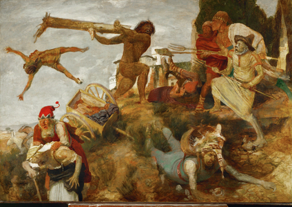 Orlando's Battle against the highwaymen …